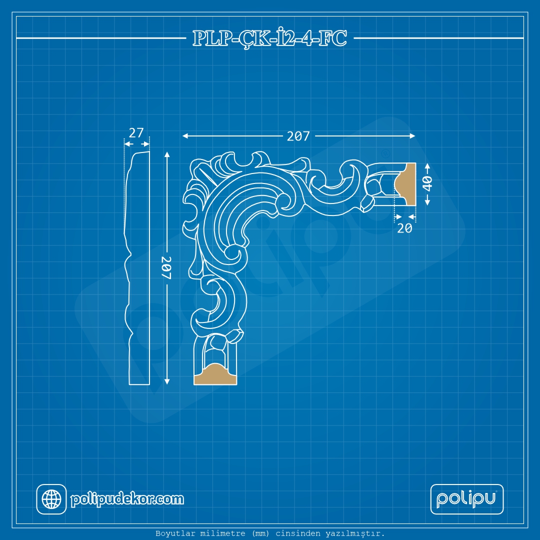 Poliüretan çıta köşeleri, evinizin her köşesine zarafet ve estetik katarken, mekanlarınızı yenilikçi bir atmosferle donatır.